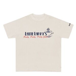 Madhappy x CURB YOUR ENTHUSIASM Latte Larry’s T-Shirt Cream Size Medium Brand